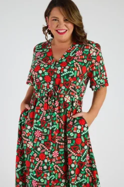 Lorraine Designs Casual Dresses | Fit & Flare Dresses*Michelle Lollie Christmas Dress