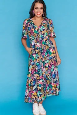 Lorraine Designs Casual Dresses | Fit & Flare Dresses*Michelle Pacific Vibes Dress