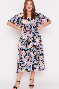 Lorraine Designs Fit & Flare Dresses | Midi Dresses*Michelle Playful Paradise Dress