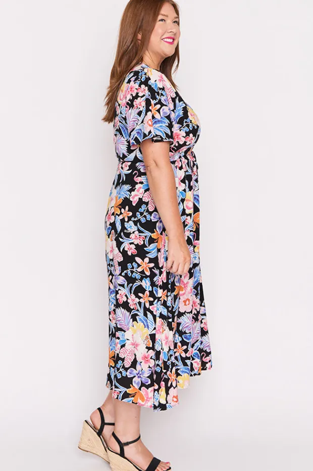 Lorraine Designs Fit & Flare Dresses | Midi Dresses*Michelle Playful Paradise Dress