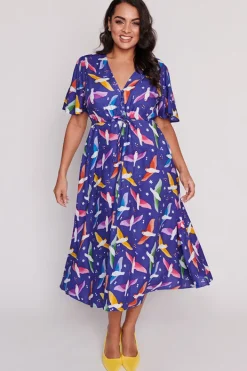 Lorraine Designs Casual Dresses | Loose Dresses*Michelle Rainbow Crackle Dress