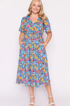 Lorraine Designs Fit & Flare Dresses | Midi Dresses*Michelle Sky Garden Dress