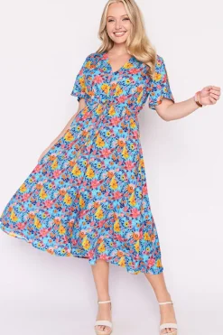 Lorraine Designs Fit & Flare Dresses | Midi Dresses*Michelle Sky Garden Dress