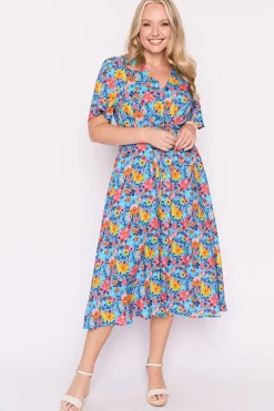 Lorraine Designs Fit & Flare Dresses | Midi Dresses*Michelle Sky Garden Dress