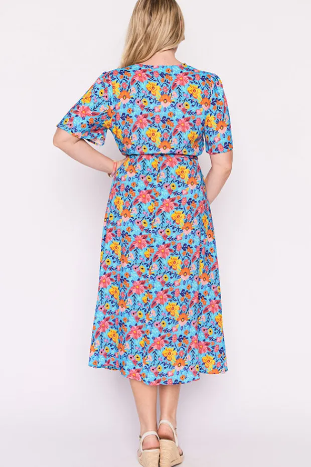 Lorraine Designs Fit & Flare Dresses | Midi Dresses*Michelle Sky Garden Dress