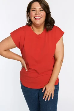 Lorraine Designs Tops*Milano Red Top