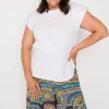 Lorraine Designs Tops*Milano White Top