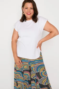 Lorraine Designs Tops*Milano White Top