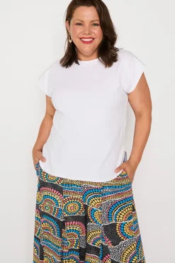 Lorraine Designs Tops*Milano White Top