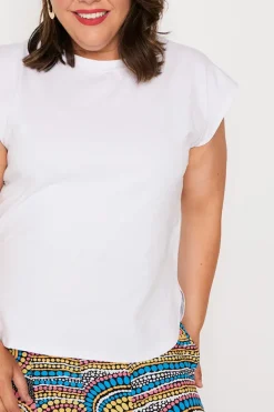 Lorraine Designs Tops*Milano White Top