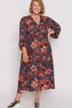 Lorraine Designs Casual Dresses | Fit & Flare Dresses*Millie Wall Flower Maxi Dress