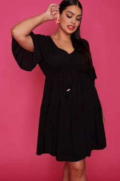 Label of Love Casual Dresses | Fit & Flare Dresses*Mirage Black Dress