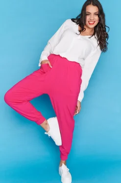Lorraine Designs Pants & Jeans*Misty Hot Pink Relaxed Pants
