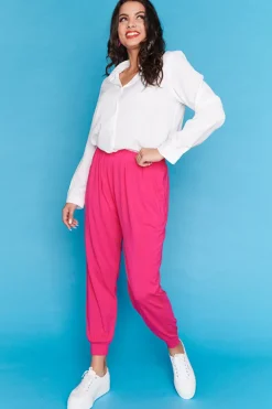 Lorraine Designs Pants & Jeans*Misty Hot Pink Relaxed Pants