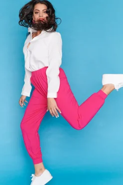 Lorraine Designs Pants & Jeans*Misty Hot Pink Relaxed Pants