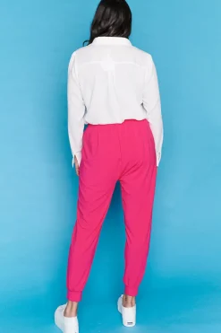 Lorraine Designs Pants & Jeans*Misty Hot Pink Relaxed Pants