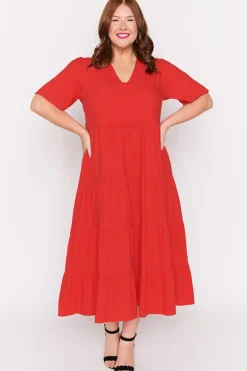 Lorraine Designs Loose Dresses | Casual Dresses*Mollie Red Dress