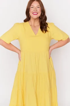 Lorraine Designs Loose Dresses | Casual Dresses*Mollie Yellow Dress