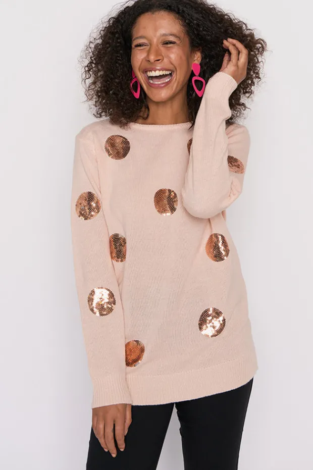 Lorraine Designs Knits & Cardigans*Monica Shell Sequins Knit Jumper