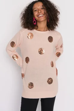 Lorraine Designs Knits & Cardigans*Monica Shell Sequins Knit Jumper