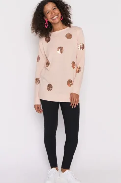 Lorraine Designs Knits & Cardigans*Monica Shell Sequins Knit Jumper