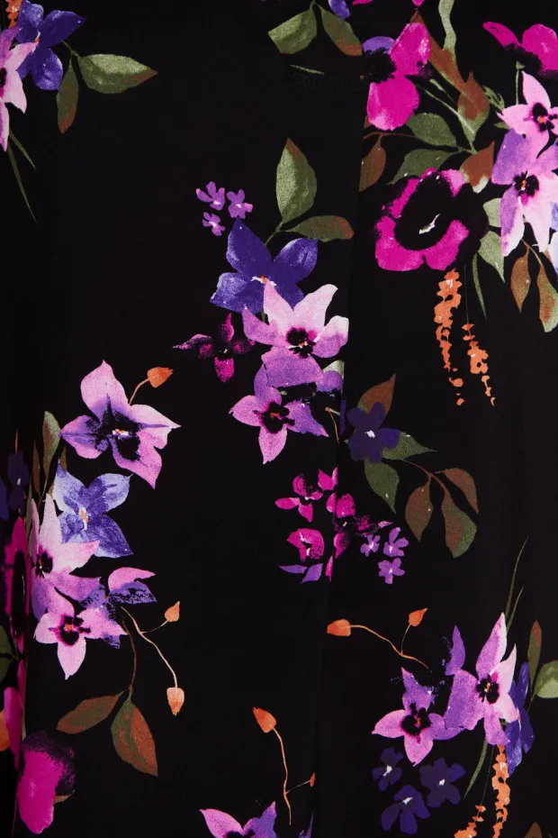 Lorraine Tops*Monnie Night Flower Top
