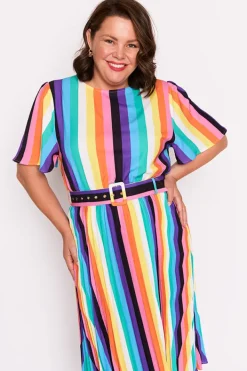 Lorraine Designs Casual Dresses | Cocktail Dresses*Nadia Kelly Stripe Dress