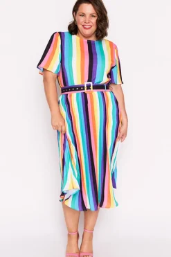 Lorraine Designs Casual Dresses | Cocktail Dresses*Nadia Kelly Stripe Dress