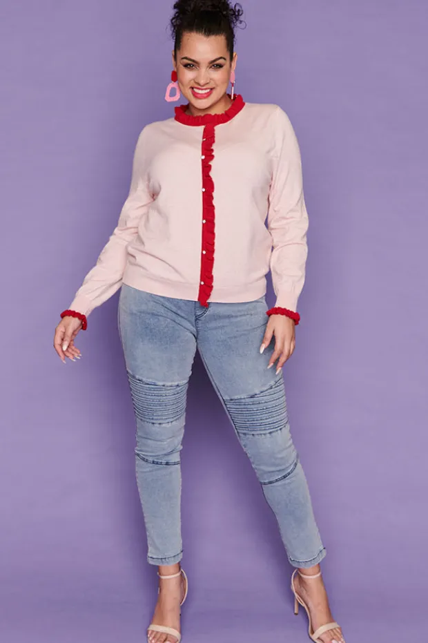 Label of Love Knits & Cardigans*New York Blush Knit
