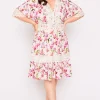 Lorraine Designs Fit & Flare Dresses | Knee Length Dresses*Niki Soft Orchids Dress