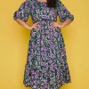 Ebby & I Casual Dresses | Fit & Flare Dresses*Noa Purple Garden Dress