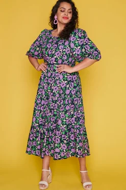 Ebby & I Casual Dresses | Fit & Flare Dresses*Noa Purple Garden Dress
