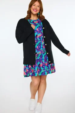 Lorraine Designs Knits & Cardigans*Nola Black Cardi