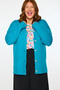 Lorraine Designs Knits & Cardigans*Nola Teal Cardi