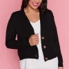 Lorraine Designs Knits & Cardigans | Knee Length Dresses*Norma Black Cardi