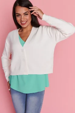 Lorraine Designs Knits & Cardigans*Norma Ivory Cardi