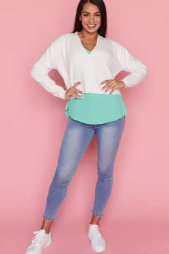 Lorraine Designs Knits & Cardigans*Norma Ivory Cardi