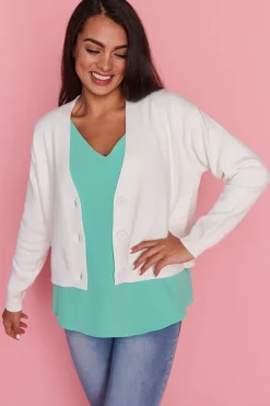 Lorraine Designs Knits & Cardigans*Norma Ivory Cardi