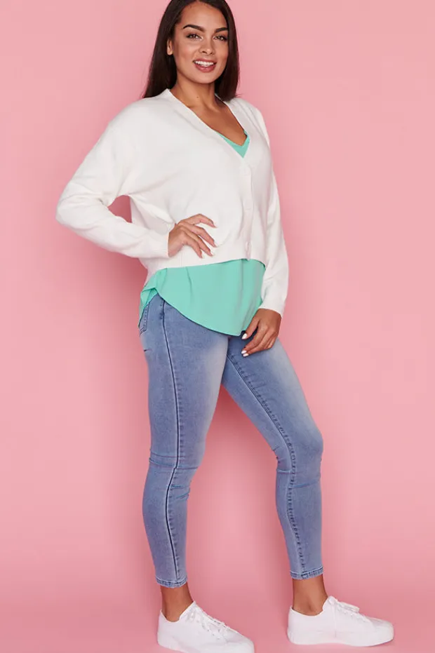 Lorraine Designs Knits & Cardigans*Norma Ivory Cardi