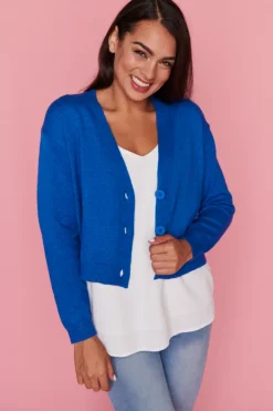 Lorraine Designs Knits & Cardigans*Norma Moon Blue Cardi