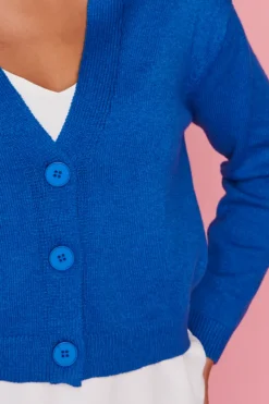 Lorraine Designs Knits & Cardigans*Norma Moon Blue Cardi