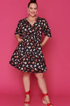 Lorraine Designs Casual Dresses | Fit & Flare Dresses*Notre Dame Puppy Love Dress
