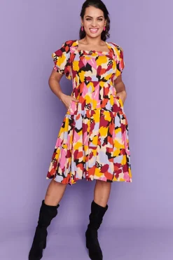 Lorraine Designs Off The Shoulder Dresses | Midi Dresses*Nyla Secret Garden Dress