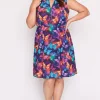 Lorraine Designs Fit & Flare Dresses | Knee Length Dresses*Oscar Butterfly Rainbow Dress