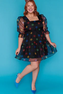 Lorraine Designs Casual Dresses | Fit & Flare Dresses*Palermo Circus Lights Party Dress