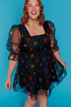 Lorraine Designs Casual Dresses | Fit & Flare Dresses*Palermo Circus Lights Party Dress