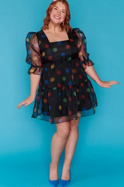 Lorraine Designs Casual Dresses | Fit & Flare Dresses*Palermo Circus Lights Party Dress