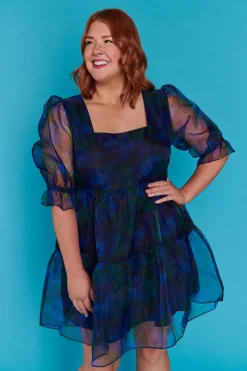 Lorraine Designs Casual Dresses | Fit & Flare Dresses*Palermo Midnight Garden Party Dress