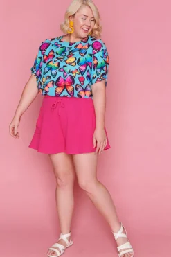 Lorraine Designs Pants & Jeans*Paola Hot Pink Shorts