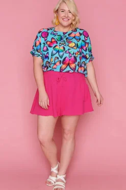 Lorraine Designs Pants & Jeans*Paola Hot Pink Shorts